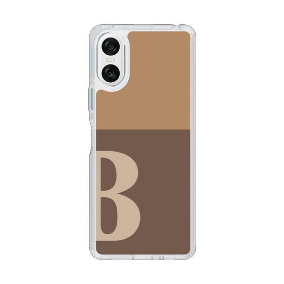 Slim Protection Case［ Original - initial two tone - B brown ］