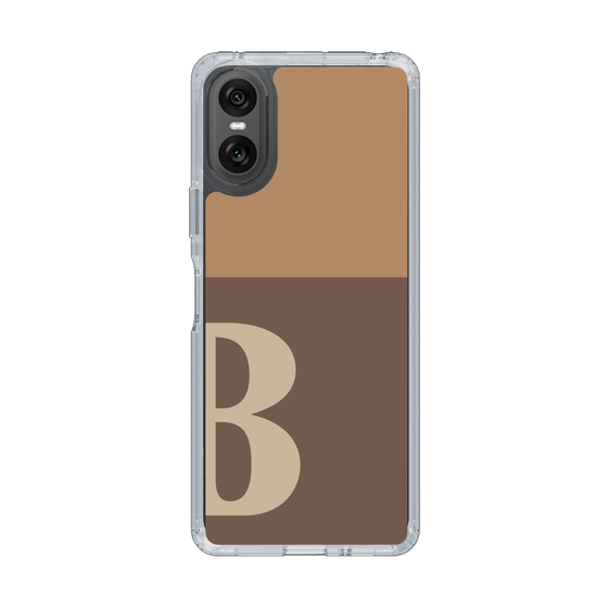 Slim Protection Case［ Original - initial two tone - B brown ］