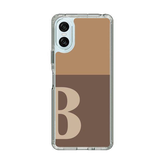 Slim Protection Case［ Original - initial two tone - B brown ］
