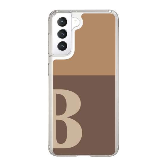 Slim Protection Case［ Original - initial two tone - B brown ］
