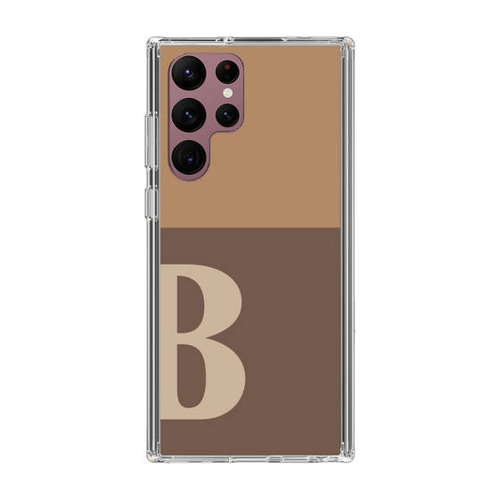 Slim Protection Case［ Original - initial two tone - B brown ］