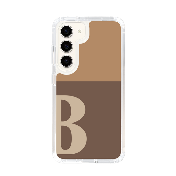 Slim Protection Case［ Original - initial two tone - B brown ］