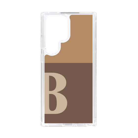 Slim Protection Case［ Original - initial two tone - B brown ］