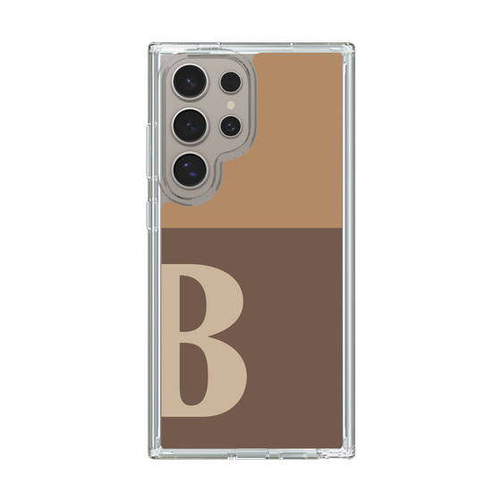 Slim Protection Case［ Original - initial two tone - B brown ］