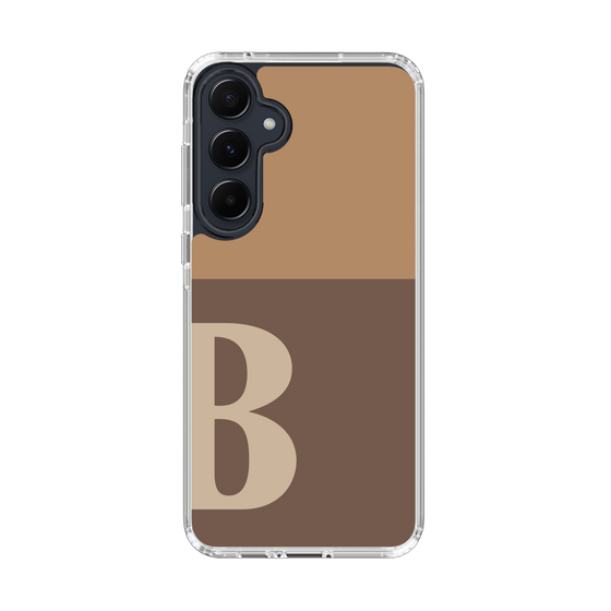 Slim Protection Case［ オリジナル - initial two tone - B brown ］