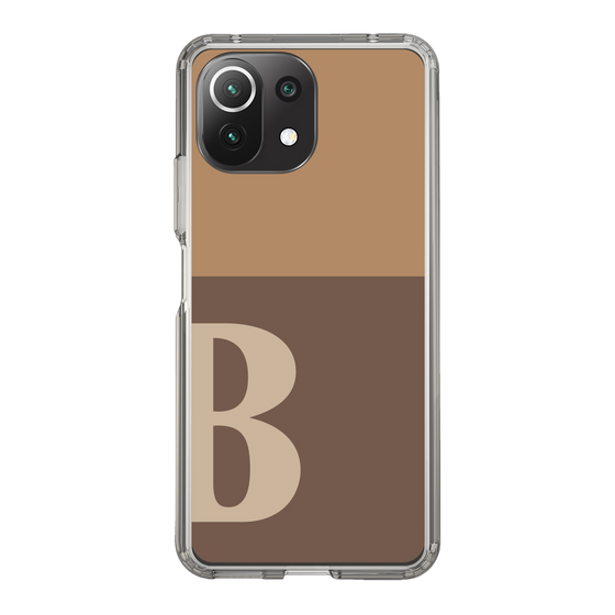 Slim Protection Case［ Original - initial two tone - B brown ］