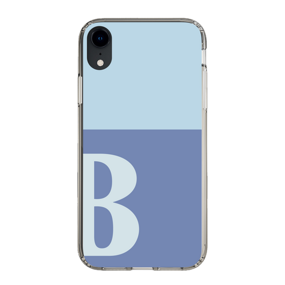 Slim Protection Case［ Original - initial two tone - B blue ］