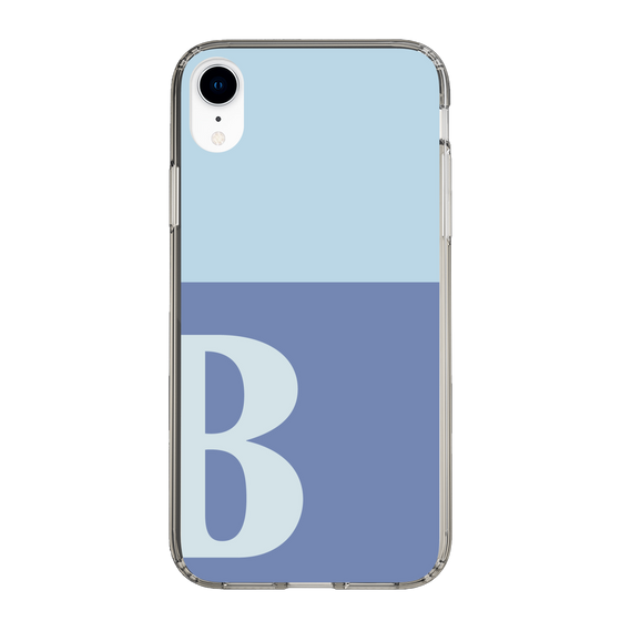 Slim Protection Case［ Original - initial two tone - B blue ］