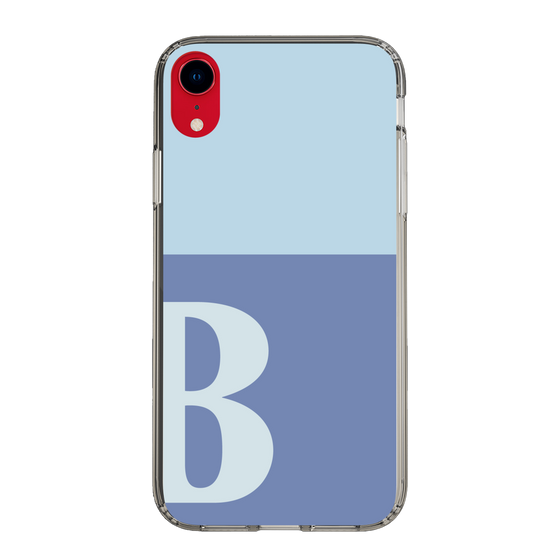 Slim Protection Case［ Original - initial two tone - B blue ］