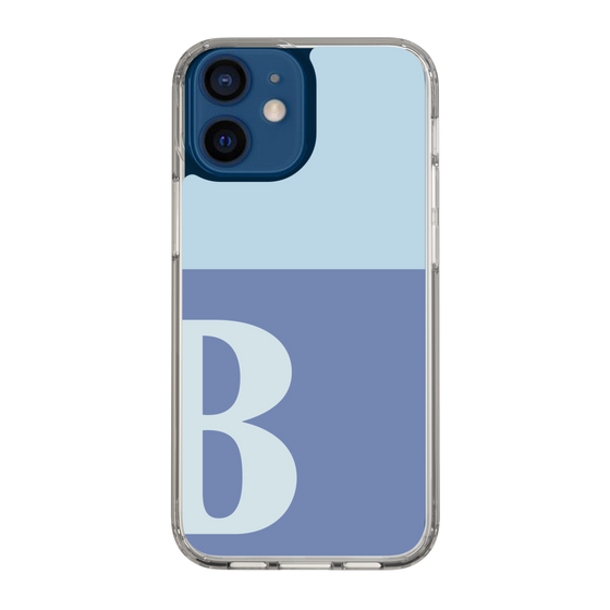 Slim Protection Case［ Original - initial two tone - B blue ］