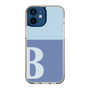 Slim Protection Case［ Original - initial two tone - B blue ］