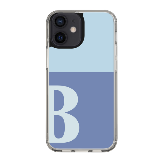 Slim Protection Case［ Original - initial two tone - B blue ］