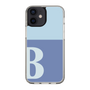 Slim Protection Case［ Original - initial two tone - B blue ］