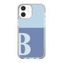 Slim Protection Case［ Original - initial two tone - B blue ］