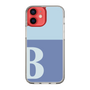 Slim Protection Case［ Original - initial two tone - B blue ］