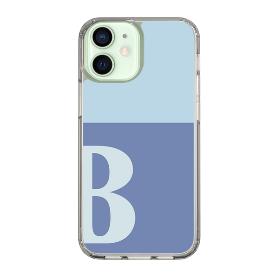Slim Protection Case［ Original - initial two tone - B blue ］