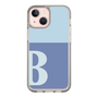 Slim Protection Case［ Original - initial two tone - B blue ］