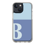 Slim Protection Case［ Original - initial two tone - B blue ］