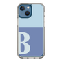 Slim Protection Case［ Original - initial two tone - B blue ］