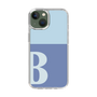 Slim Protection Case［ Original - initial two tone - B blue ］