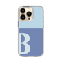 Slim Protection Case［ Original - initial two tone - B blue ］