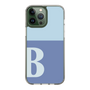 Slim Protection Case［ Original - initial two tone - B blue ］