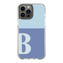 Slim Protection Case［ Original - initial two tone - B blue ］
