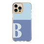 Slim Protection Case［ Original - initial two tone - B blue ］