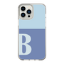Slim Protection Case［ Original - initial two tone - B blue ］