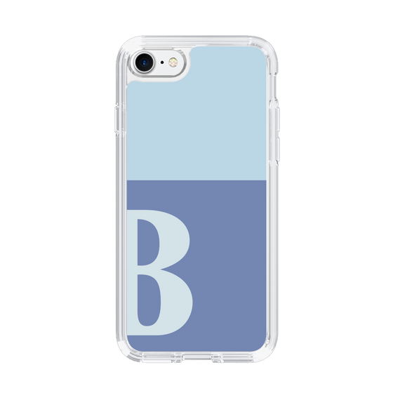 Slim Protection Case［ Original - initial two tone - B blue ］