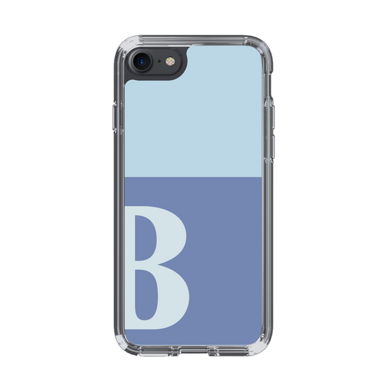 Slim Protection Case［ Original - initial two tone - B blue ］