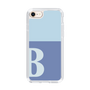 Slim Protection Case［ Original - initial two tone - B blue ］