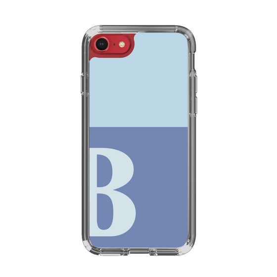 Slim Protection Case［ Original - initial two tone - B blue ］