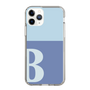 Slim Protection Case［ Original - initial two tone - B blue ］
