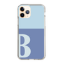 Slim Protection Case［ Original - initial two tone - B blue ］