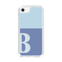 Slim Protection Case［ Original - initial two tone - B blue ］