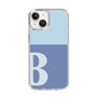 Slim Protection Case［ Original - initial two tone - B blue ］
