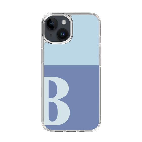 Slim Protection Case［ Original - initial two tone - B blue ］