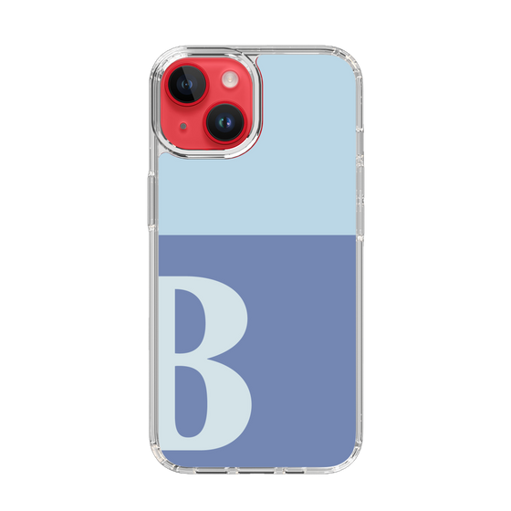 Slim Protection Case［ Original - initial two tone - B blue ］