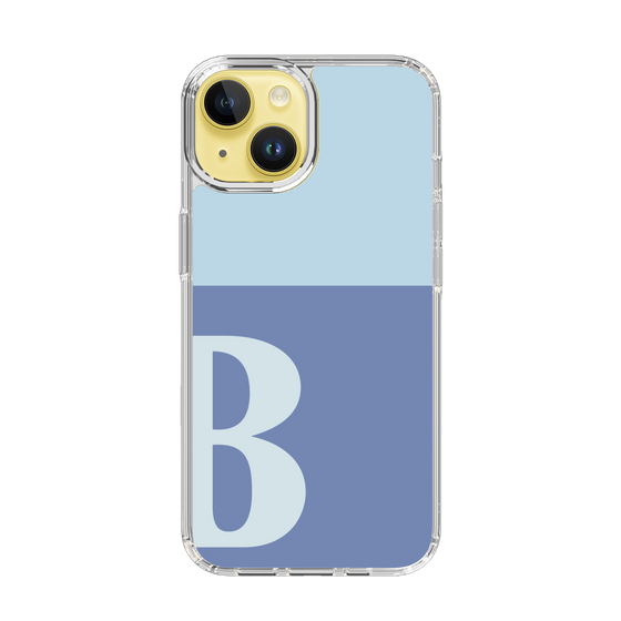 Slim Protection Case［ Original - initial two tone - B blue ］