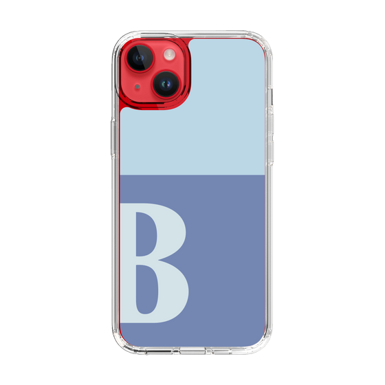 Slim Protection Case［ Original - initial two tone - B blue ］