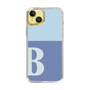 Slim Protection Case［ Original - initial two tone - B blue ］