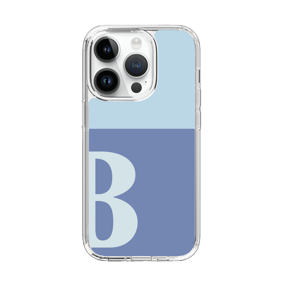 Slim Protection Case［ Original - initial two tone - B blue ］