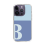 Slim Protection Case［ Original - initial two tone - B blue ］
