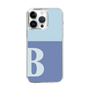 Slim Protection Case［ Original - initial two tone - B blue ］