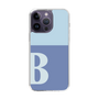 Slim Protection Case［ Original - initial two tone - B blue ］