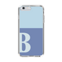 Slim Protection Case［ Original - initial two tone - B blue ］