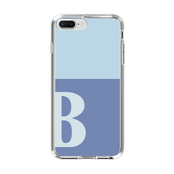 Slim Protection Case［ Original - initial two tone - B blue ］