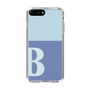 Slim Protection Case［ Original - initial two tone - B blue ］