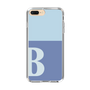 Slim Protection Case［ Original - initial two tone - B blue ］